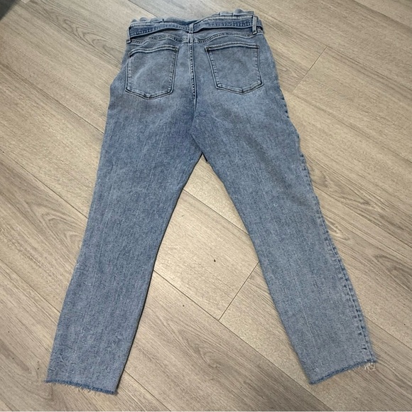 Abercrombie & Fitch Belted Ultra High Rise Super Skinny Ankle Jeans - Picture 8 of 10